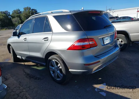 2012 Mercedes-Benz Ml 350 4Matic z USA, uszkodzony, nr VIN 4JGDA5HB5CA073487